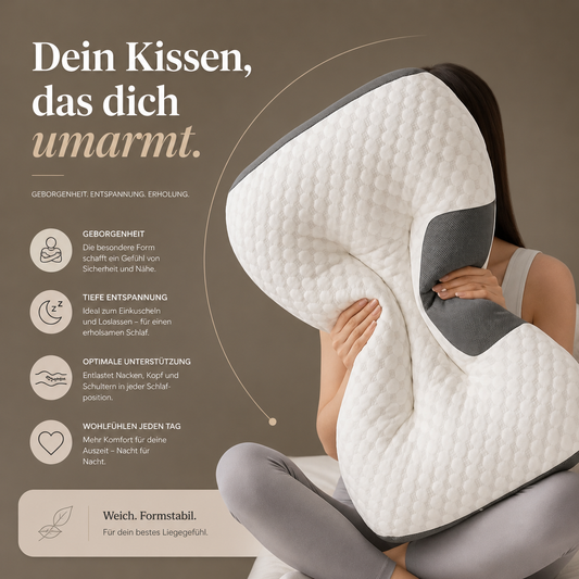 Ergonomisches Nackenstützkissen
